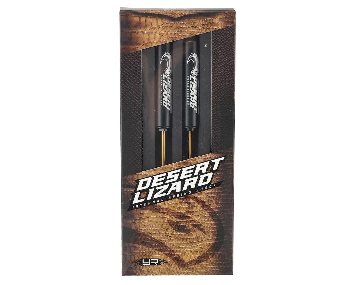 Yeah Racing Aluminum Desert Lizard Two Stage Internal Spring Shocks (Black) (2)