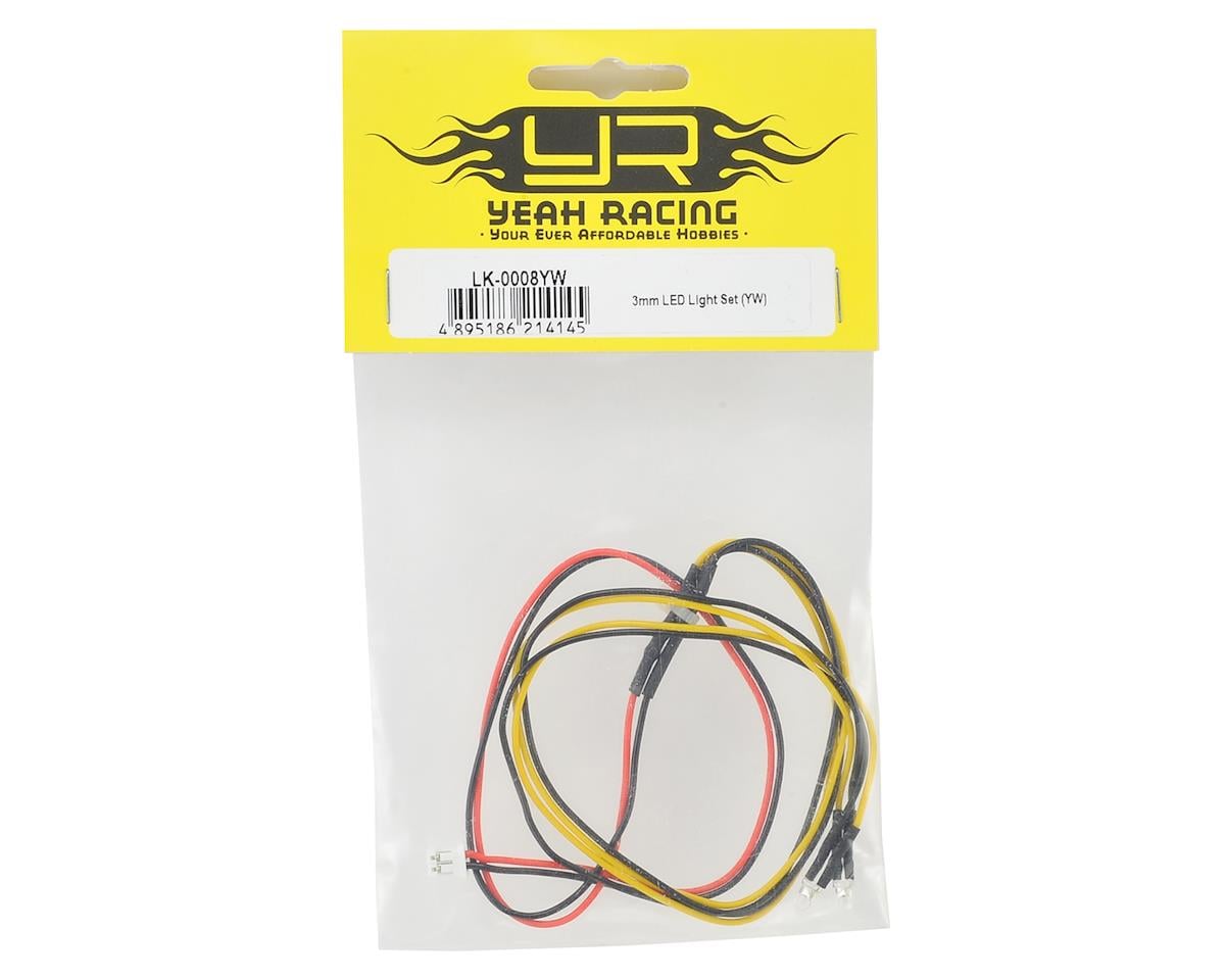 Yeah Racing 3mm LED Light Set (Yellow)