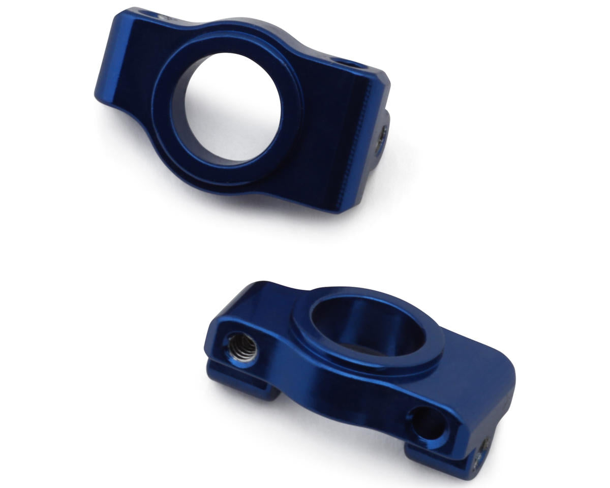 Yeah Racing Losi Micro-B Aluminum Front C-Hub Set (Blue) (2)