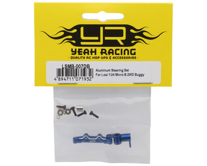 Yeah Racing Losi® Micro-B Aluminum Bellcrank Assembly Set (Blue)