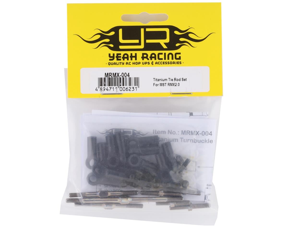 Yeah Racing RMX 2.0 and 2.5 Titanium Tie Rod Set