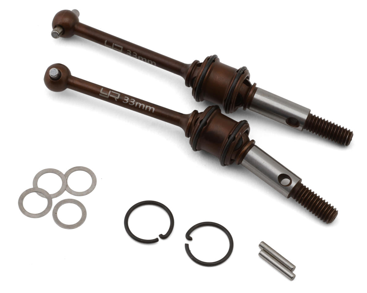 Yeah Racing TT-02 SRX Spring Steel Front Double Joint Universal Drive Shafts (2)