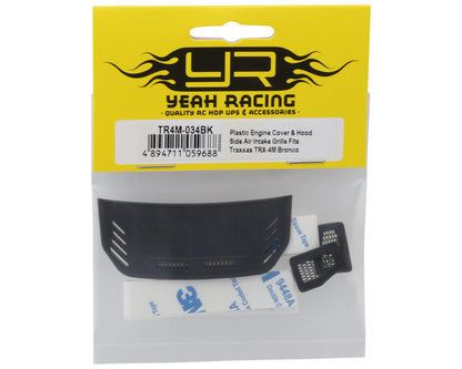 Yeah Racing Plastic Engine Cover & Hood Side Air Intake Grilles