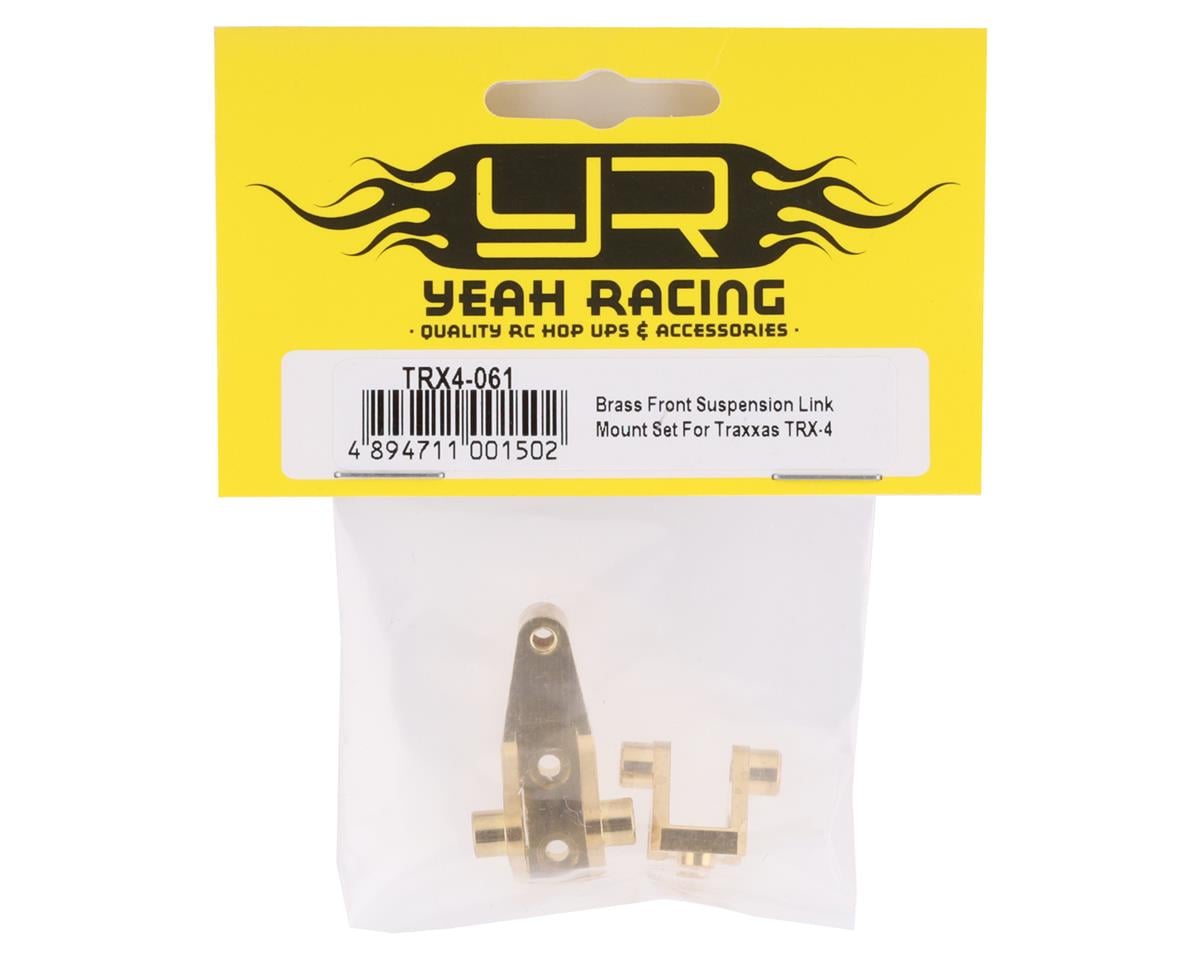 Yeah Racing Brass Front Suspension Link Mount Set for Traxxas TRX-4/TRX-6