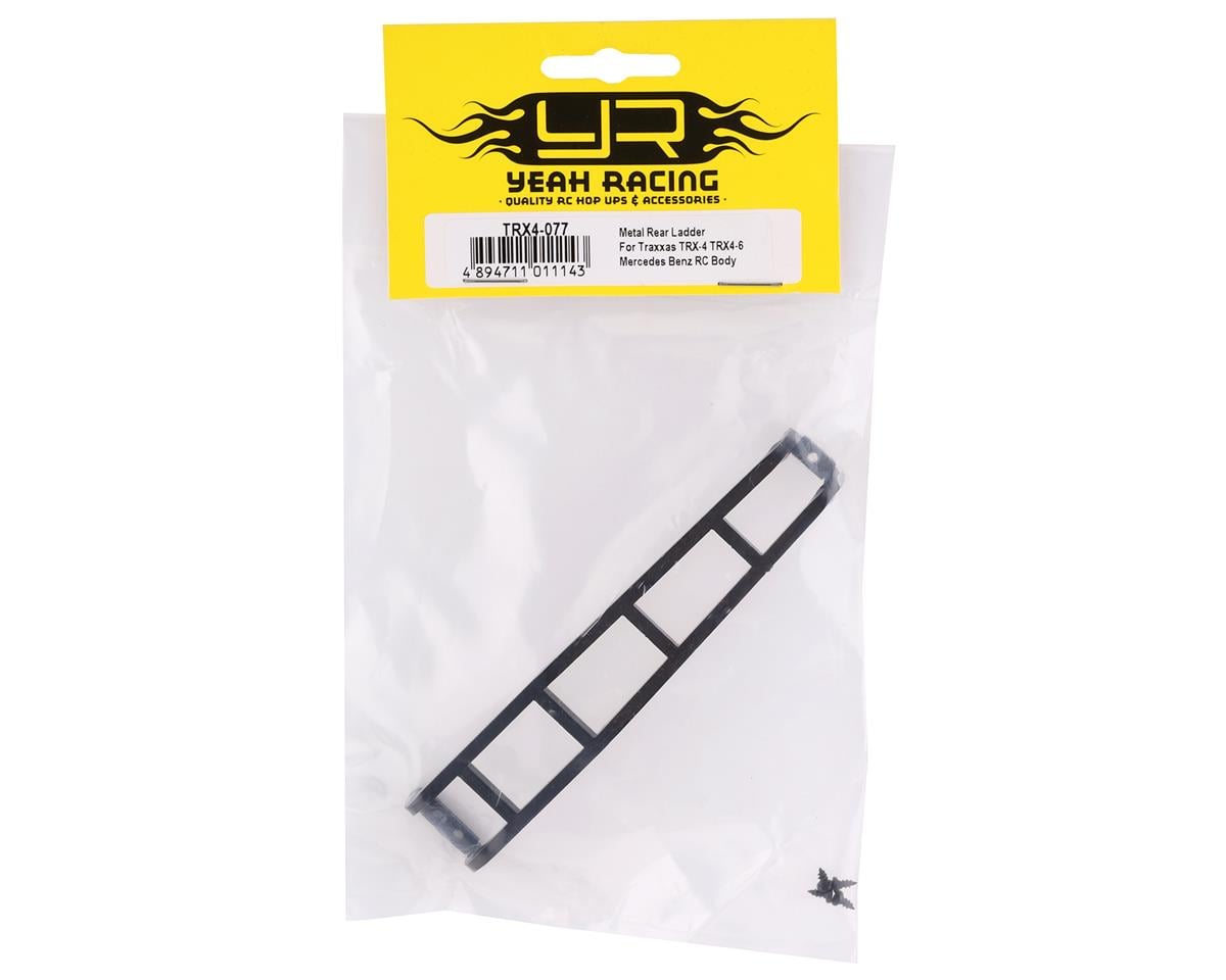 Yeah Racing Metal Rear Ladder for Traxxas TRX-4/TRX-6 G500 & G63 (Black)