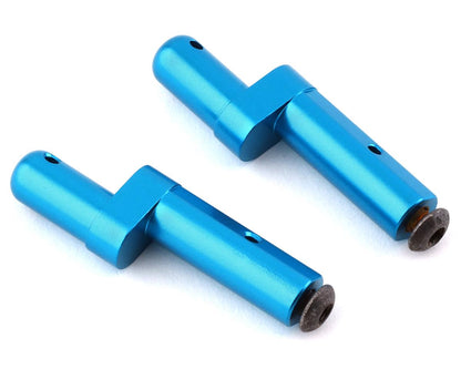 Yeah Racing Tamiya TT-02 Aluminum Battery Posts (Blue) (2)