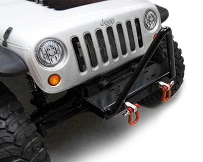 Yeah Racing SCX10 Steel Front "Stinger" Bumper w/Winch Mount & Shackles