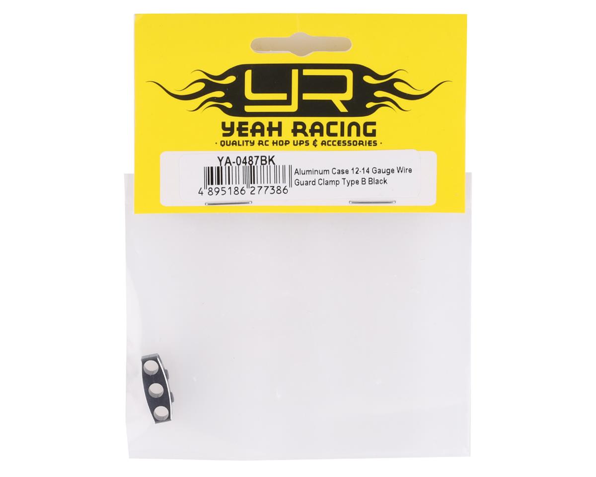 Yeah Racing 12-14AWG Aluminum Wire Organizer Clamp (Black)