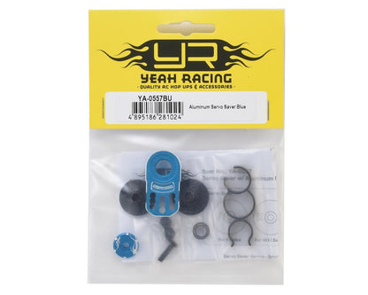 Yeah Racing Aluminum Servo Saver (Blue)