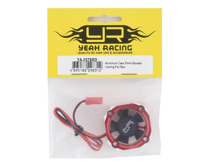 Yeah Racing 30x30mm Aluminum Case Booster Fan (Red)