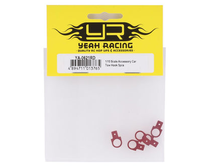 Yeah Racing 1/10 Scale Aluminum Drift Tow Hooks (5)