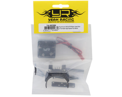 Yeah Racing 540/550 Motor Aluminum Heat Sink w/30mm High Speed Tornado Fan