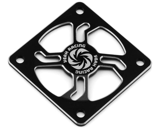 Yeah Racing Aluminum 40mm Fan Protector (Black)
