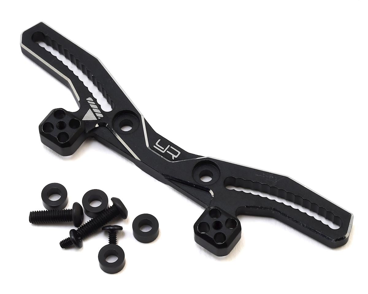 Yeah Racing Yokomo YD-2 Aluminum Low Profile Adjustable Front Shock Tower (Black