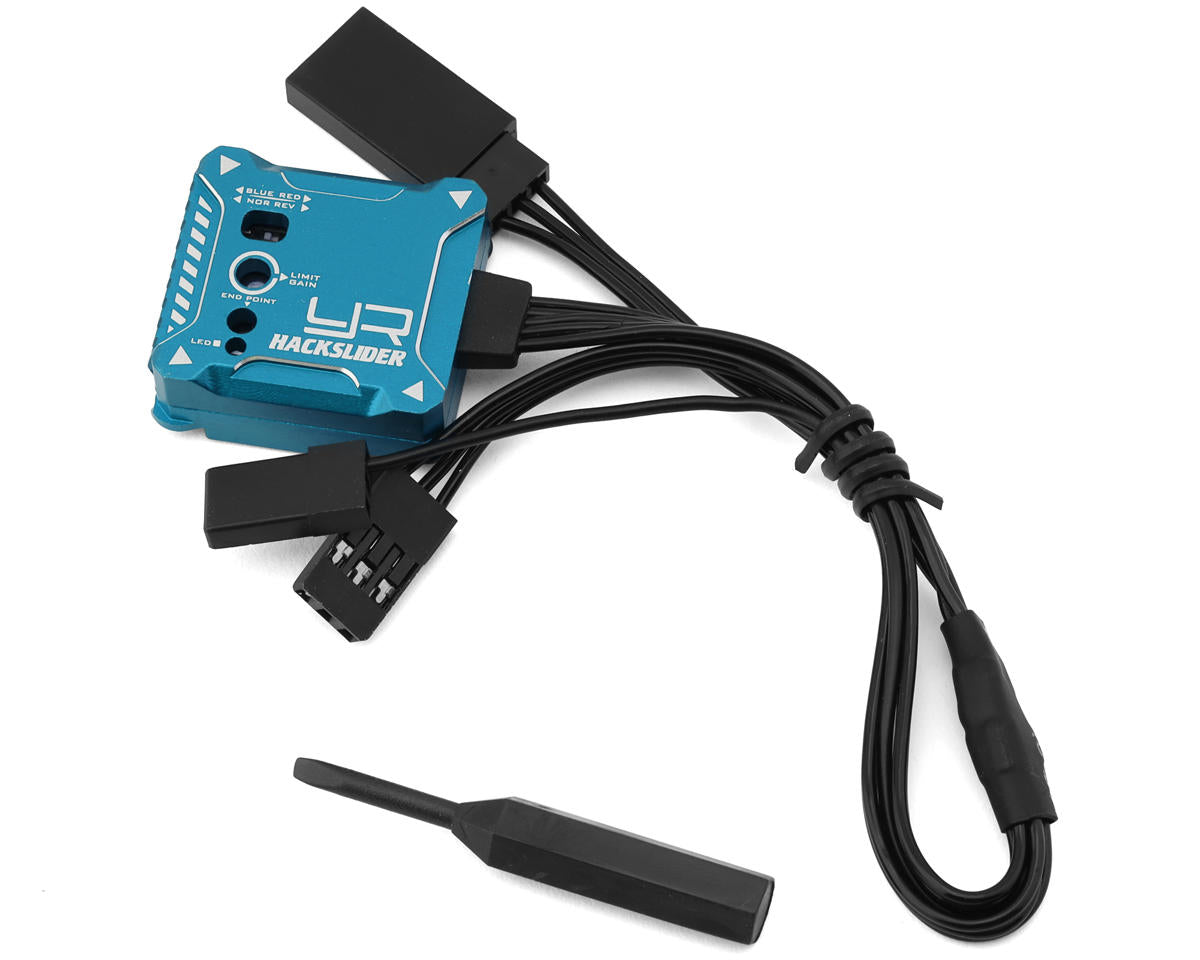 Yeah Racing Hackslider Drift Performance Tuned Competition Gyro (Blue)
