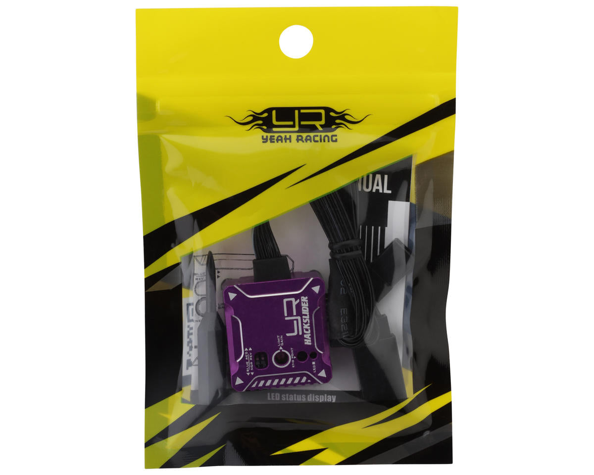 Yeah Racing Hackslider Drift Performance Tuned Competition Gyro (Purple)