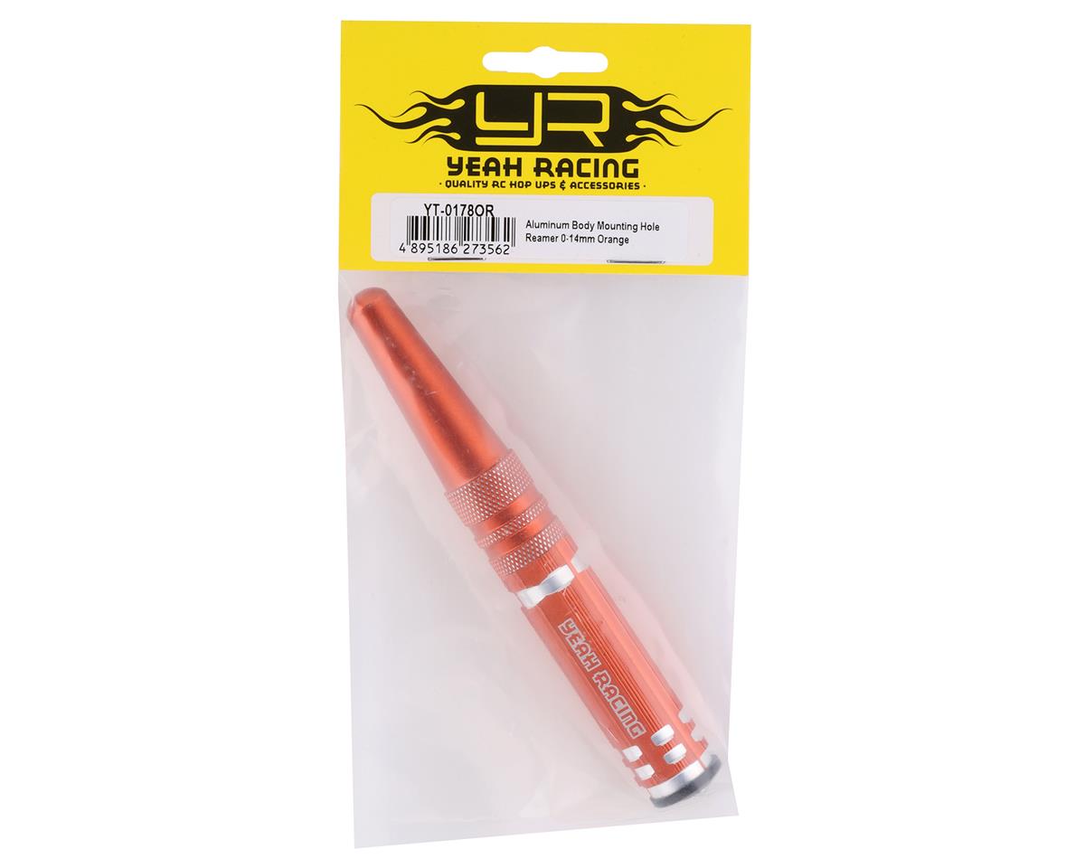 Yeah Racing Aluminum 0-14mm Body Reamer (Orange)