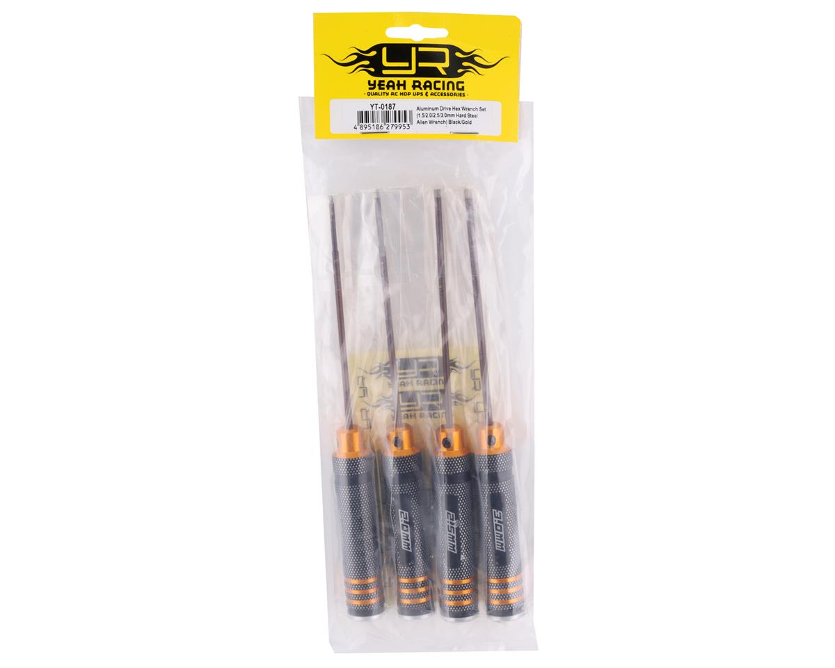 Yeah Racing Metric Hex Driver Set (4) (1.5, 2.0, 2.5, 3.0mm)