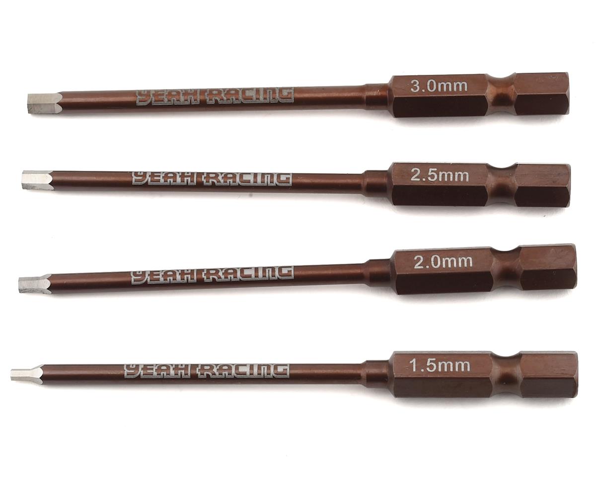 Yeah Racing 1/4” Drive Metric Power Tool Tip Set (4)