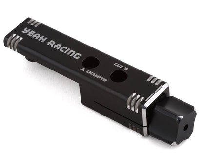 Yeah Racing Aluminum 6mm Body Post Trimmer (Black)