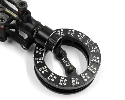 Yeah Racing 1/10 Touring Cars Aluminum Round Droop Gauge (Black)