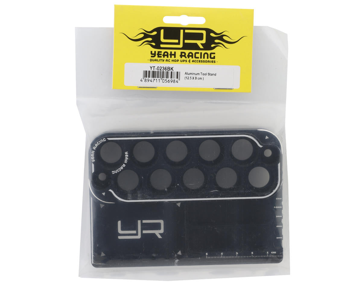 Yeah Racing Aluminum Tool Wrench Stand (Black)