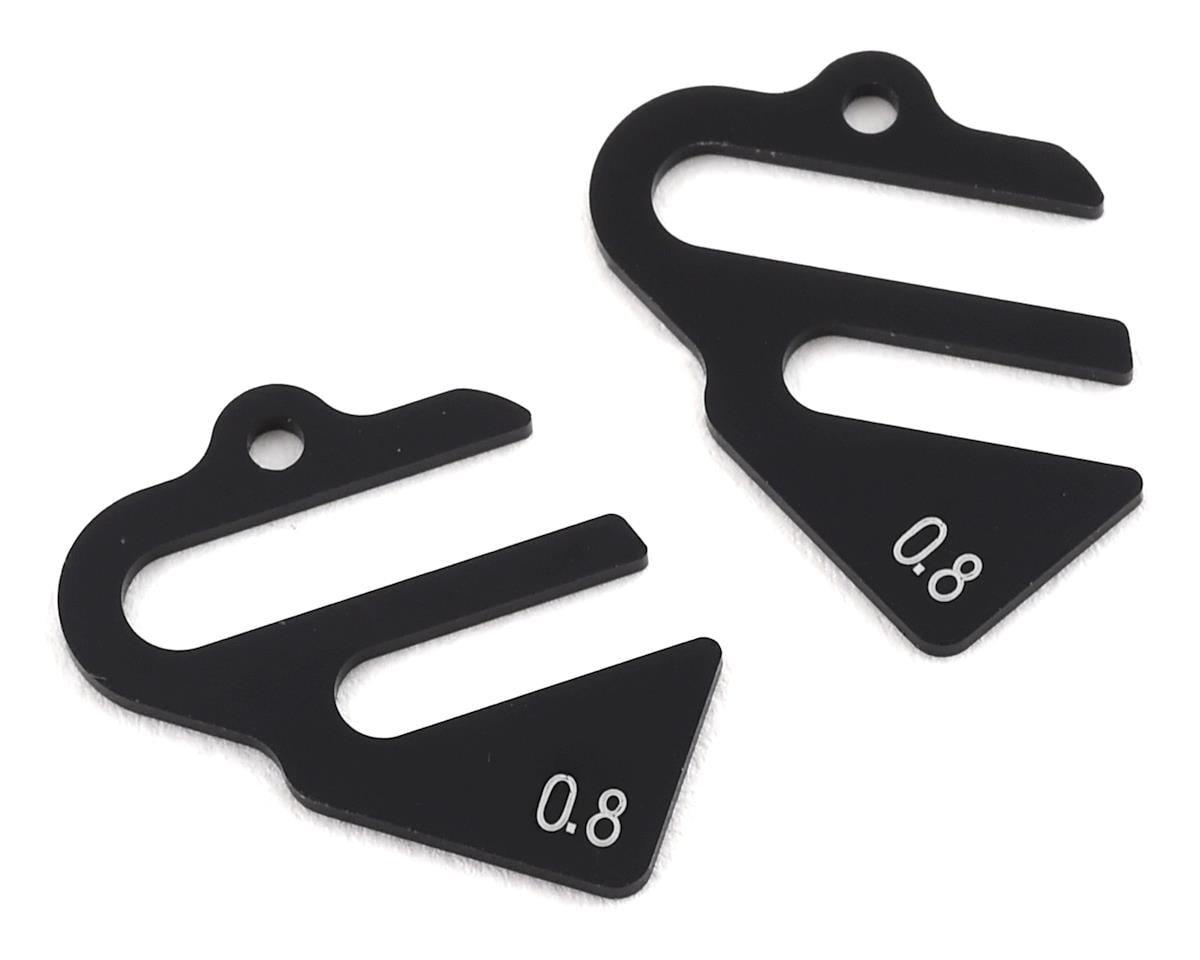 Yokomo BD10 Rear Suspension Mount Spacer (2) (0.8mm)