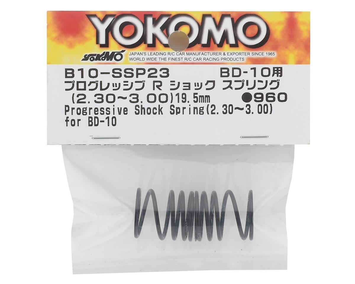 Yokomo BD10 Progressive Rear Shock Spring (19.5mm)