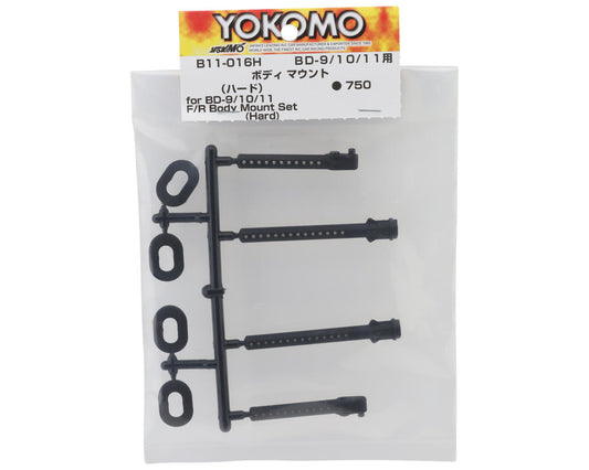 Yokomo MS1.0 Front & Rear Body Post Set (Hard)