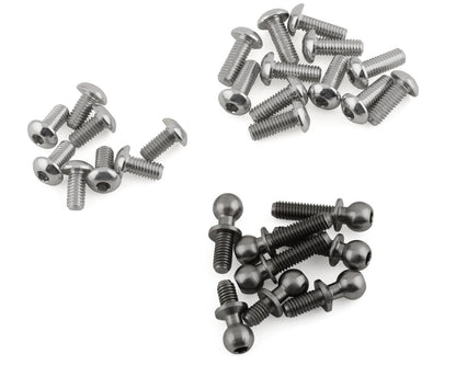 Yokomo BD11 Aluminum Screw & Titanium Ballstud Set