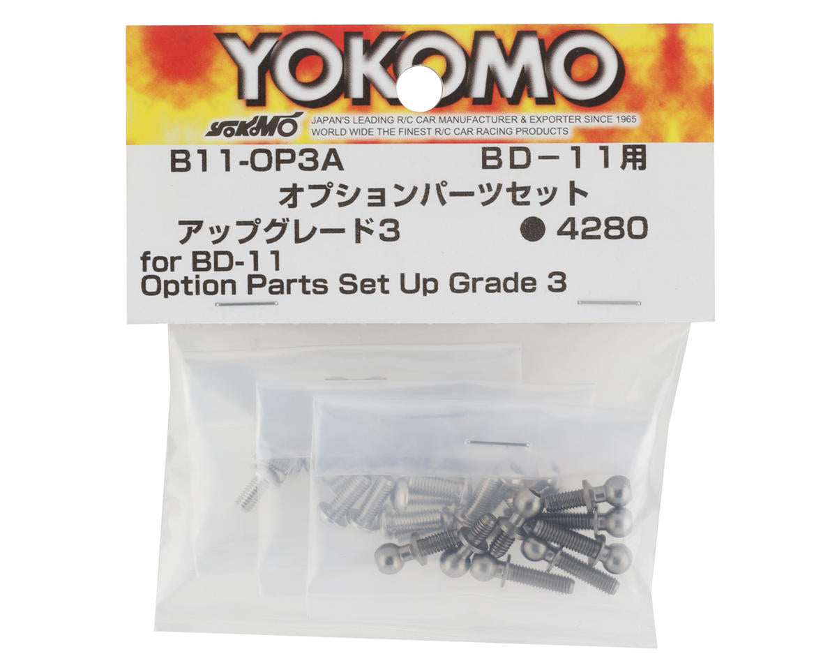 Yokomo BD11 Aluminum Screw & Titanium Ballstud Set