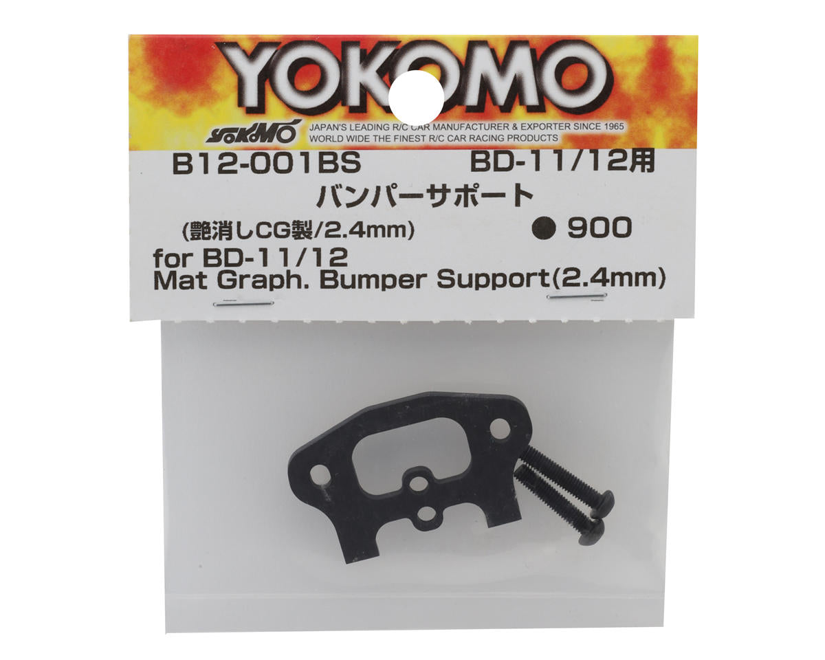 Yokomo BD12/11 Graphite Bumper Support (2.4mm)