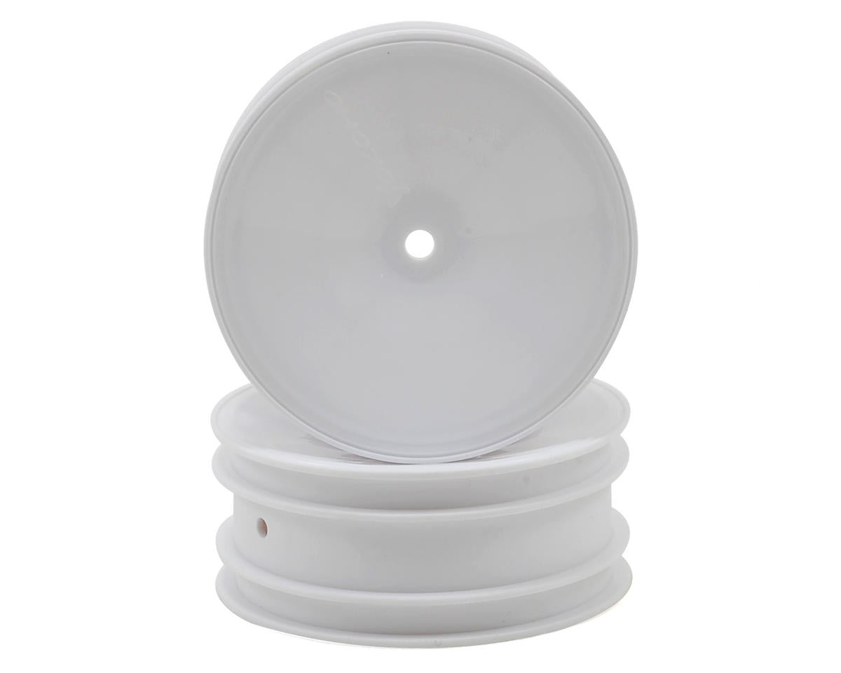 Yokomo 12mm Hex 2WD Front Buggy Wheels (White) (2) (YZ-2/B-MAX2)