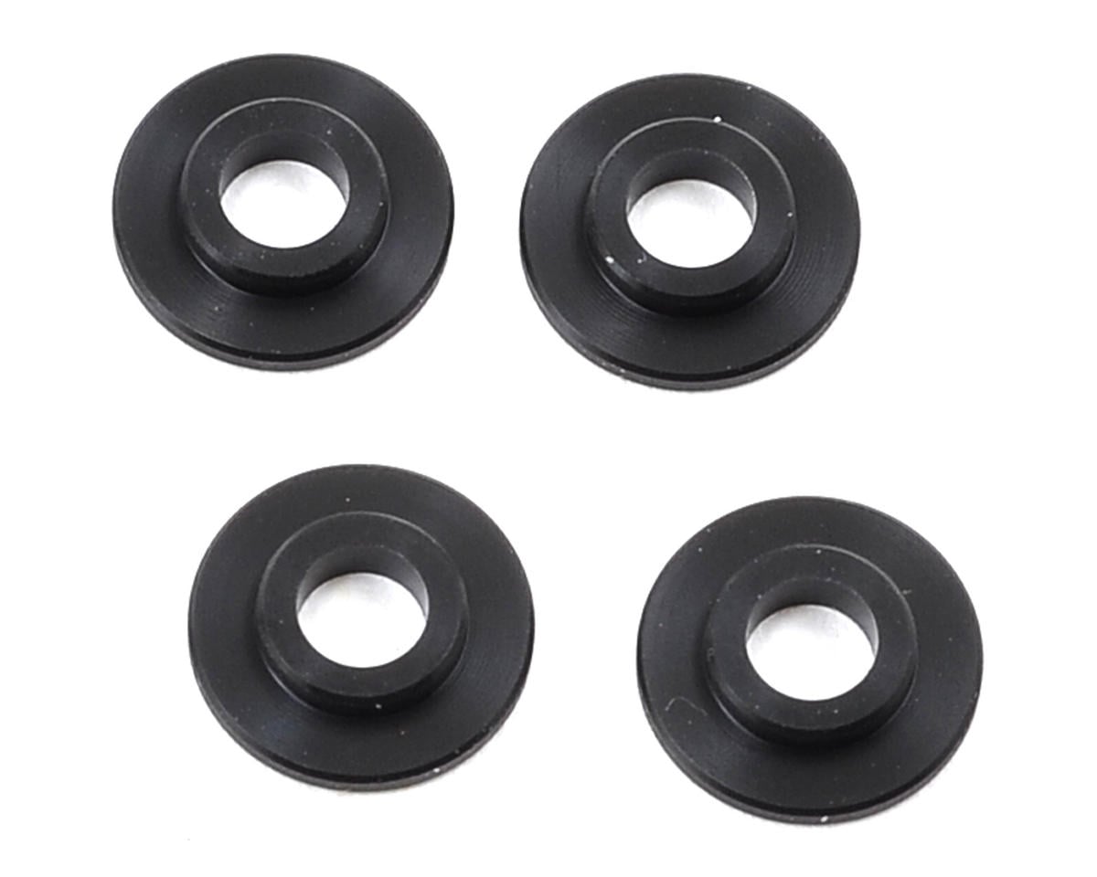 Yokomo P3 O-Ring Collar - SLF Short Shock V2 (Black) (4) (Thick)