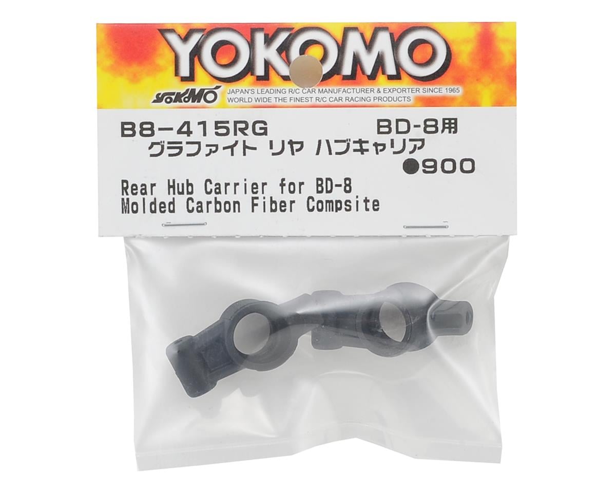 Yokomo BD8 Graphite Rear Hub Carrier