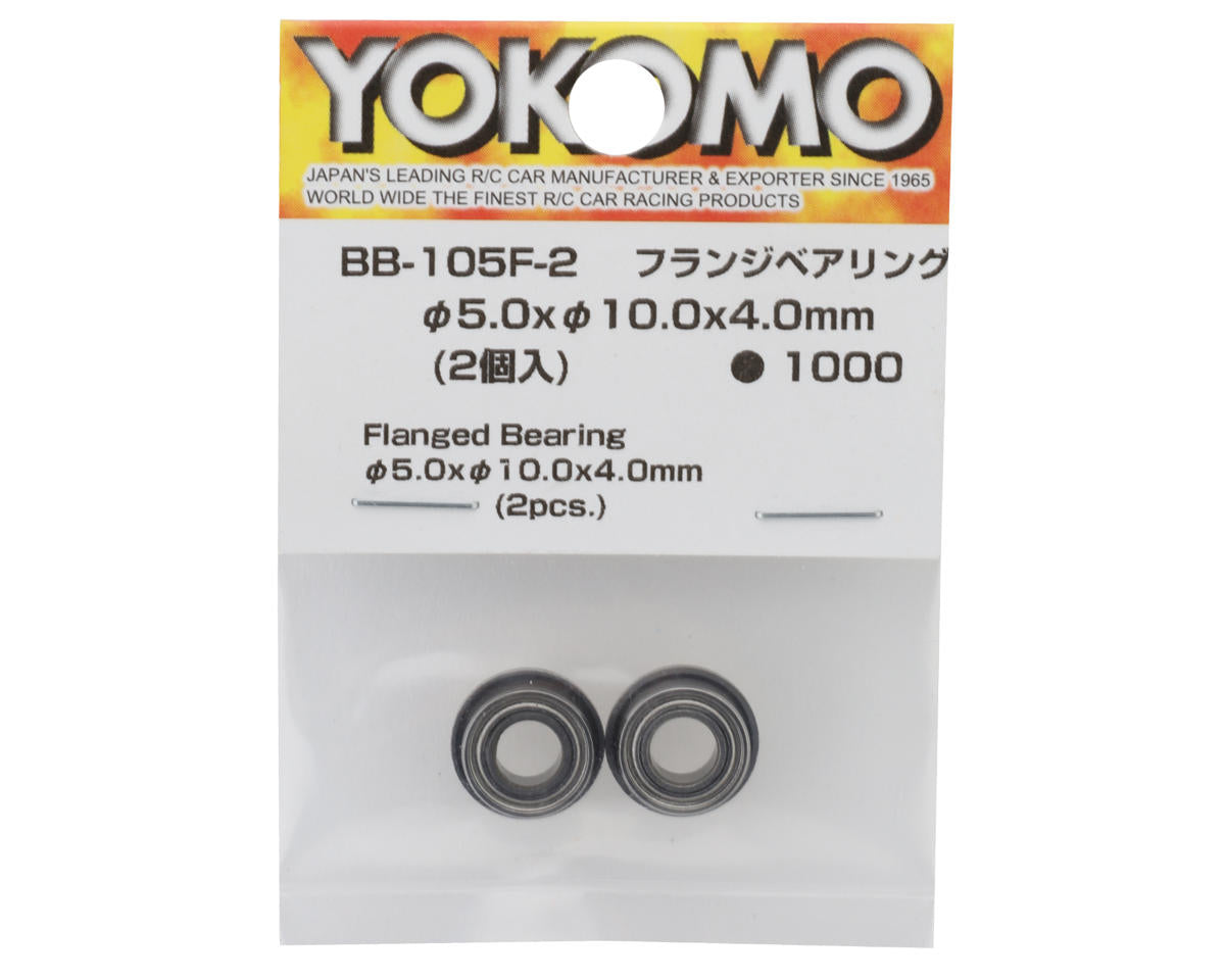 Yokomo 5x10x4mm Flanged Bearing (2)
