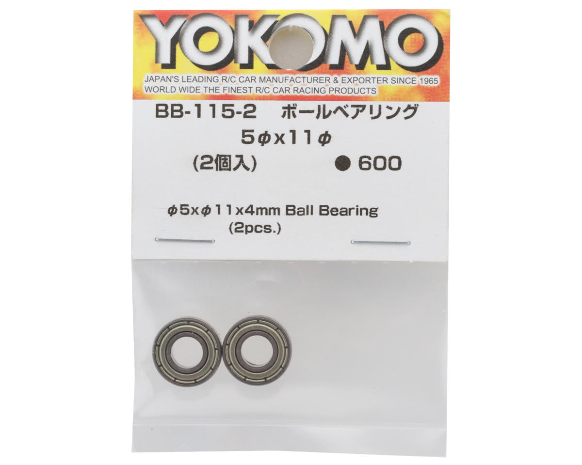 Yokomo 5x11x4mm Ceramic Bearings (2)