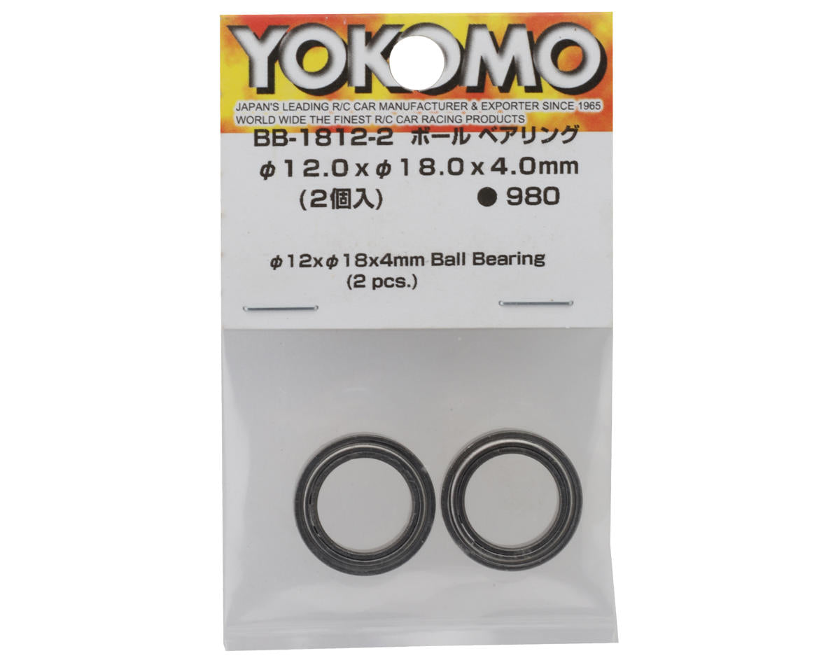 Yokomo 12x18x4mm Ball Bearing (2)