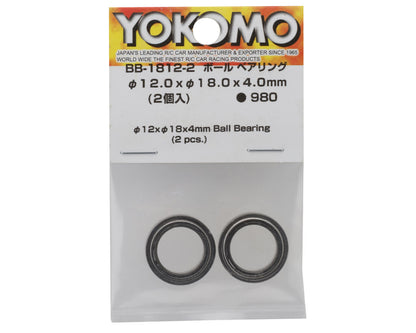 Yokomo 12x18x4mm Ball Bearing (2)