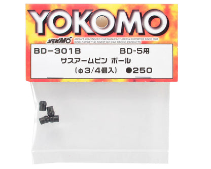 Yokomo 3mm Suspension Arm Pin Ball (4)