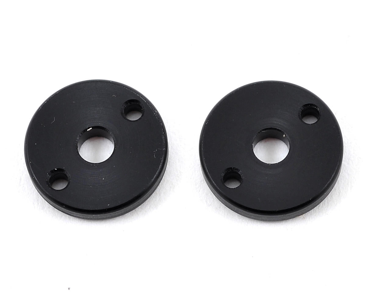 Yokomo "X" Shock Piston (Black) (2) (2 Hole/1.6mm)