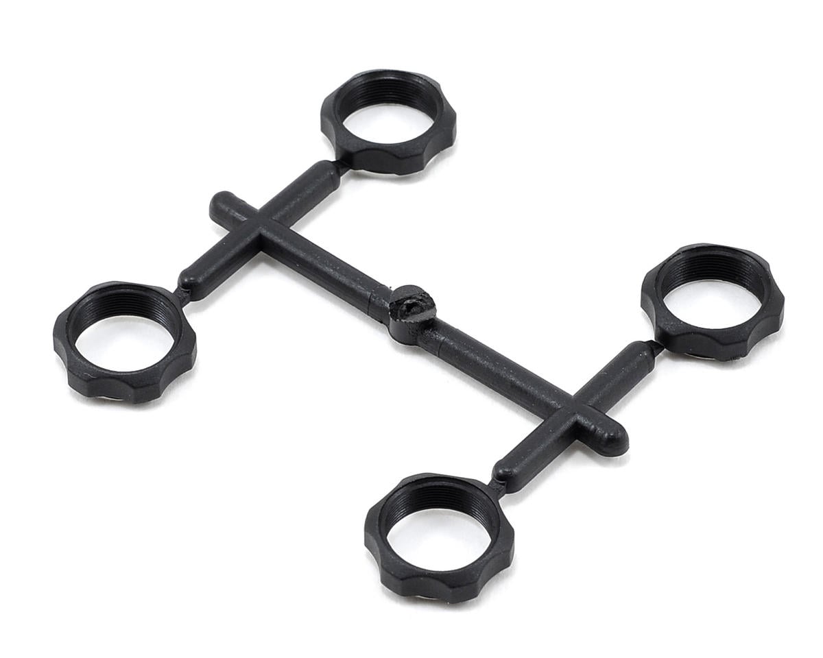 Yokomo Spring Adjustment Nut Set (4)