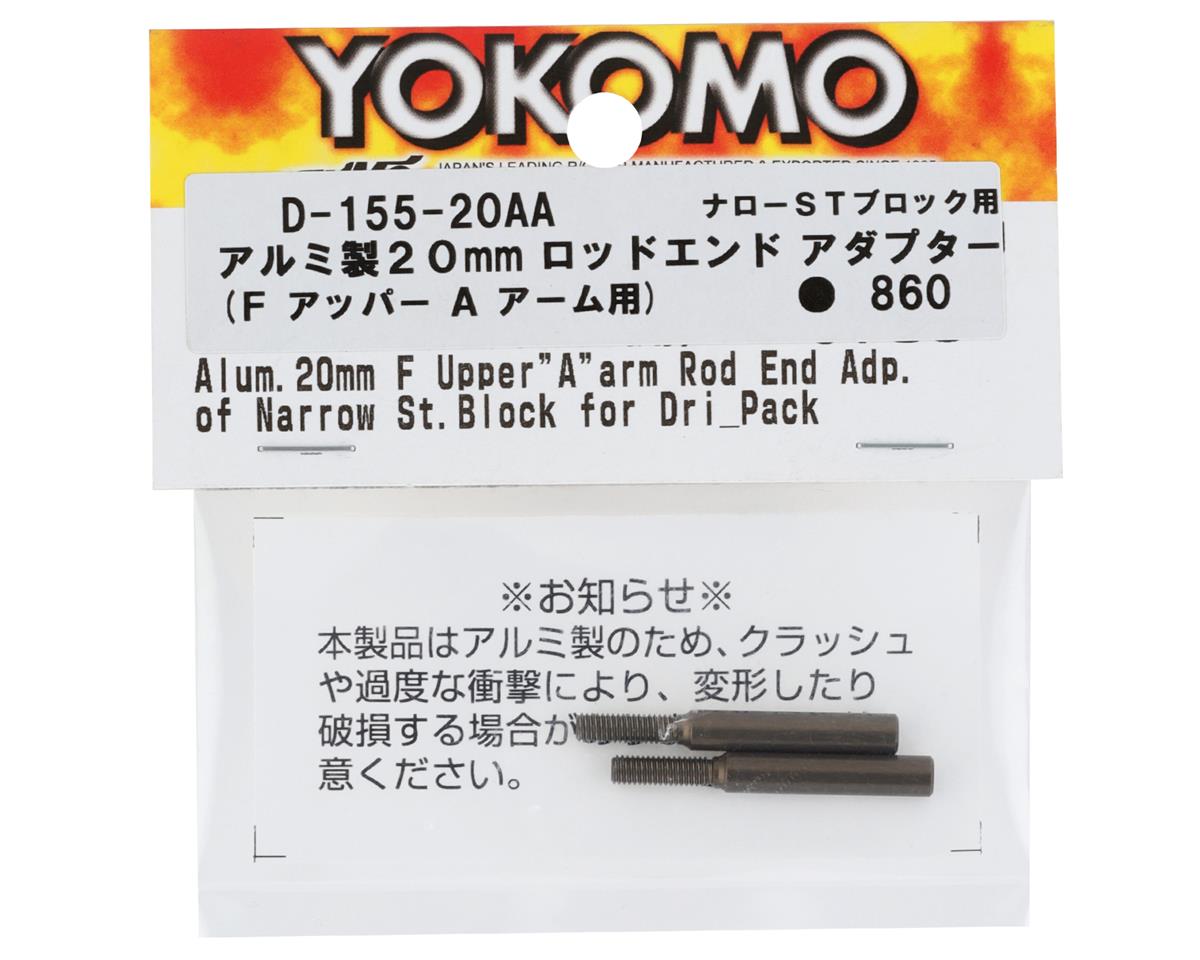 Yokomo 20mm Rod End Adapter (2) (Narrow Steering)