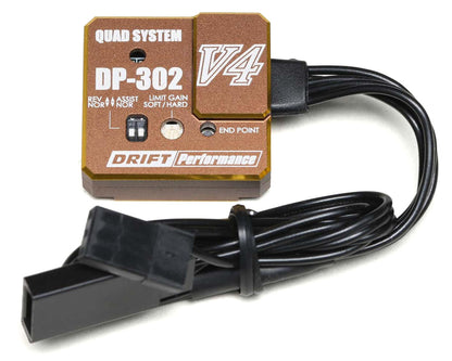 Yokomo DP-302 V4 Drift Steering Gyro (Black)