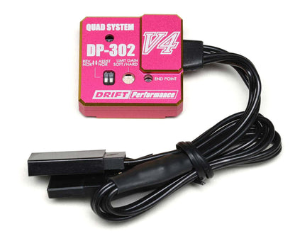 Yokomo DP-302 V4 Drift Steering Gyro (Pink)