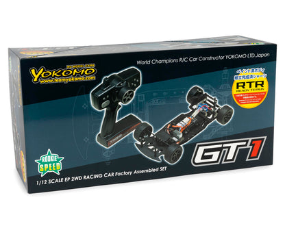 Yokomo 1/12 Rookie Speed GT1 RTR Pan Car (White)