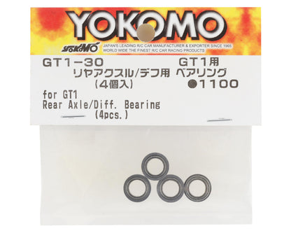 Yokomo GT1 Rear Axle/Differential Bearings (4)
