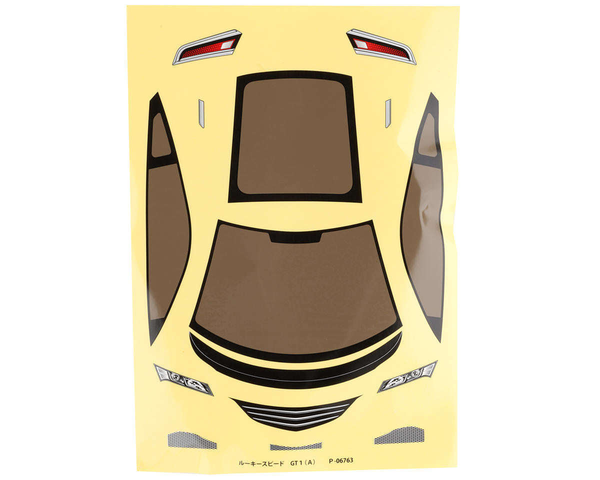 Yokomo GT1 Type-A Pan Car Body (Clear)