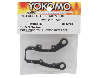 Yokomo MD1.0/2.0 Graphite Rear Lower Suspension Arm (Left)