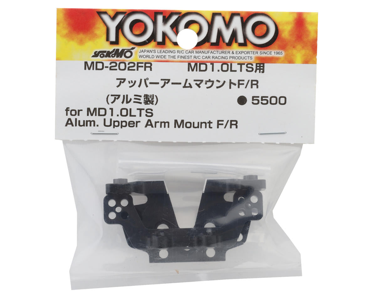 Yokomo MD1.0 LTS Front & Rear Aluminum Upper Arm Mounts Set